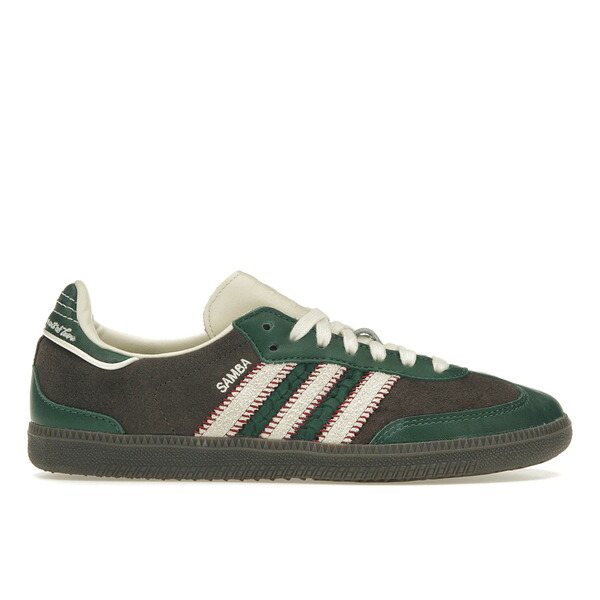 adidas アディダス メンズ スニーカー  【adidas Samba OG notitle Green】  大きさ US_12.5(30.5糎) Green/Brown/Beige/Dark Gum