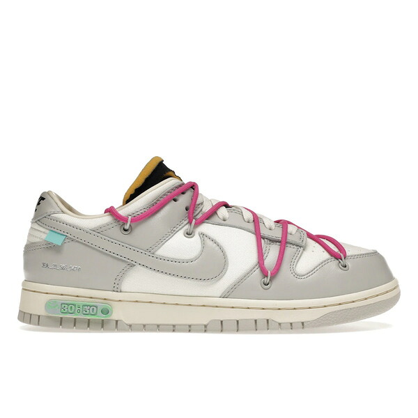 Nike ナイキ メンズ スニーカー  【Nike Dunk Low Off-White Lot 30】  サイズ US_6.5(24.5cm) Sail/Neutral Grey