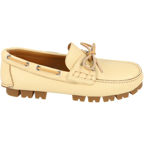 Ferragamo フェラガモ メンズ スニーカー  【Ferragamo Giosue Leather Loafers White】  大いさ US_8(26.0珊) White 靴-スニーカー