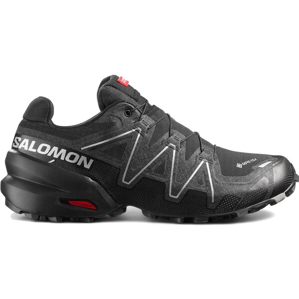 Salomon サロモン メンズ スニーカー  【Salomon Speedcross 6 Gore-Tex 20 Years】  大いさ US_6.5(24.5糎) Black/Footwear Silver 靴-メンズ靴-スニーカー