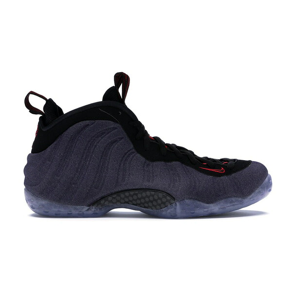 Nike ナイキ メンズ スニーカー 【Nike Air Foamposite One Denim】 サイズ US_7(25.0cm) Obsidian/Black-University Red|asty