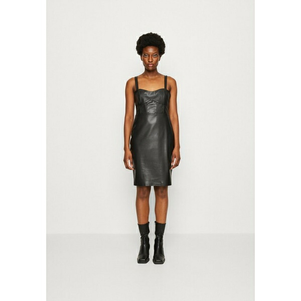 爆安プライス ゲス レディース ワンピース トップス REID DRESS Cocktail dress Party black 