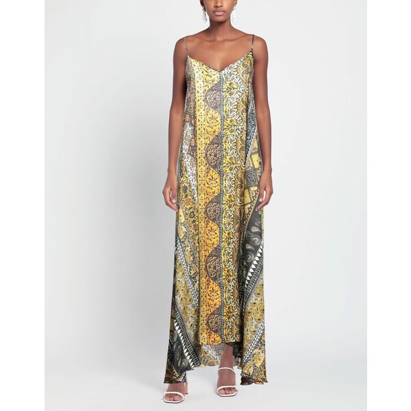 ビートライス レディース ワンピース dresses トップス Long Ocher スーツ・セットアップ | velocityes.com
