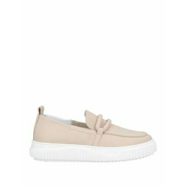 【送料無料】 ボイルブランシェ レディース スリッポン・ローファー シューズ Loafers Beige