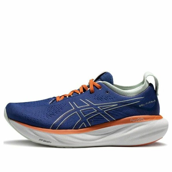 ASICS アシックス メンズ スニーカー  【ASICS Gel-Nimbus 25 Running Shoes \u0027Navy\u0027 1011B739-400】  大きさ US_8.5(26.5糎)