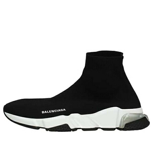 Balenciaga バレンシアガ メンズ スニーカー 【Balenciaga Speed Trainer \'Clear Sole - Black\' 607544W05GG1010】 サイズ US_7(25.0cm)|asty