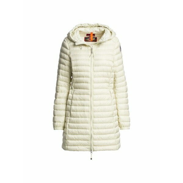 パラジャンパーズ レディース 厚地の外套 アウター Hooded quilted jacket Neutrals