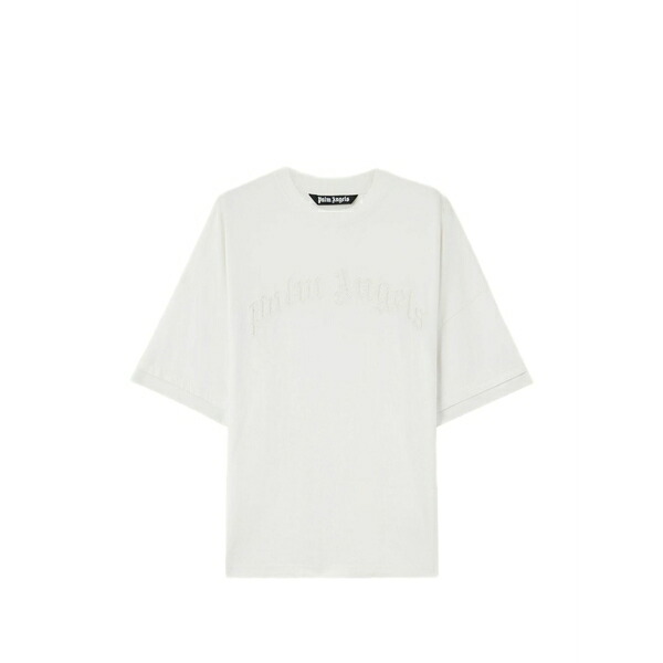 パーム・エンジェルス メンズ ティーシャツ トップス Embroidered double t-shirt Neutrals メンズファッション-トップス-Tシャツ・カットソー