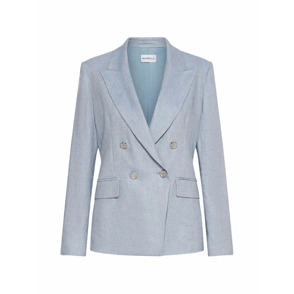 マレーラ レディース 上衣＆上衣 アウター Double-breasted blazer Blue
