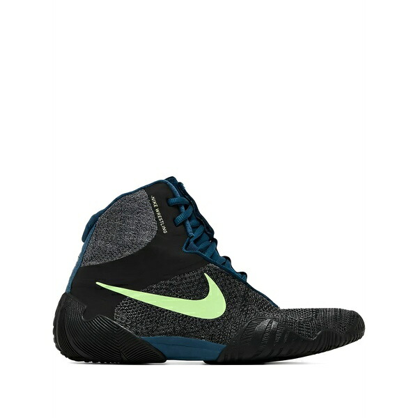 ナイキ メンズ スニーカー シューズ Tawa swoosh wrestling trainers Grey