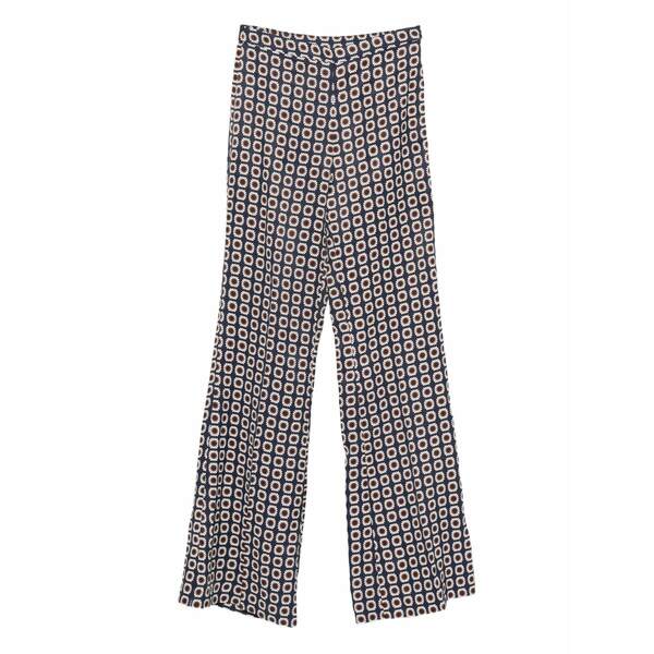 サンドロ レディース カジュアルパンツ ボトムス Floral-pattern trousers Blue｜asty