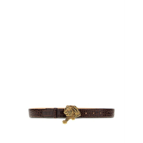 ロベルトカヴァリ レディース 三尺帯 付属物 Roar belt Brown