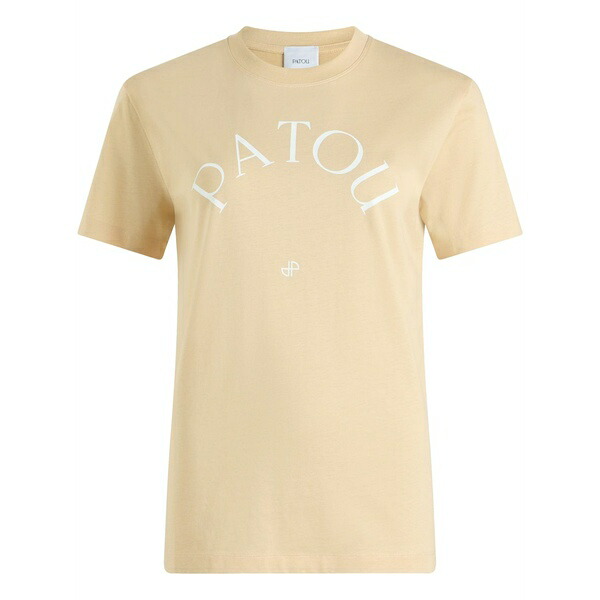 ジャンパトゥ レディース Tシャツ トップス Monogram t-shirt Yellow|asty