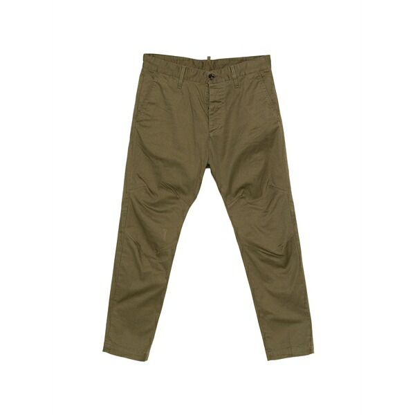 ディースクエアード メンズ カジュアルパンツ ボトムス Knee-detail trousers Green｜asty 93,390円