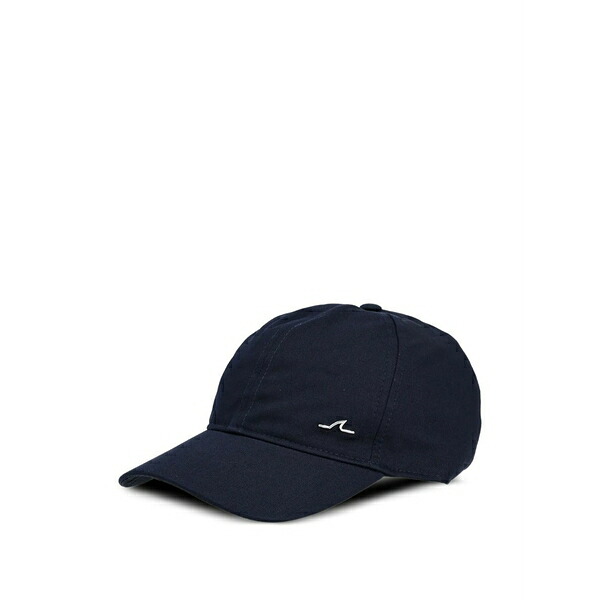 ポールアンドシャーク メンズ 帽子 アクセサリー Logo-plaque baseball cap Blue｜asty
