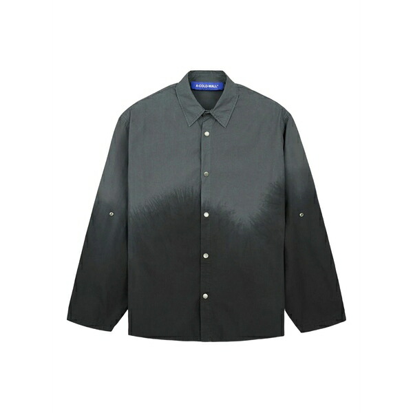 アコールドウォール メンズ シャツ トップス Ombr茫漏 cotton shirt Grey｜asty