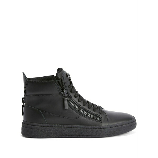 ジュゼッペザノッティ メンズ スニーカー シューズ Gz94 leather high-top sneakers Black
