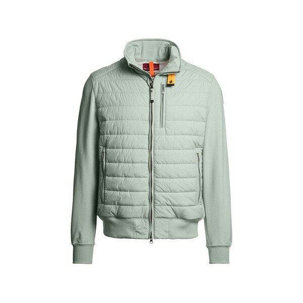 パラジャンパーズ メンズ ジャケット＆ブルゾン アウター Elliot padded zip-up jacket Grey