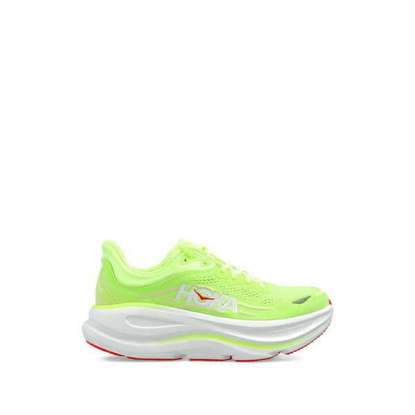 ホカオネオネ レディース スニーカー シューズ Bondi 9 perforated sneakers Yellow