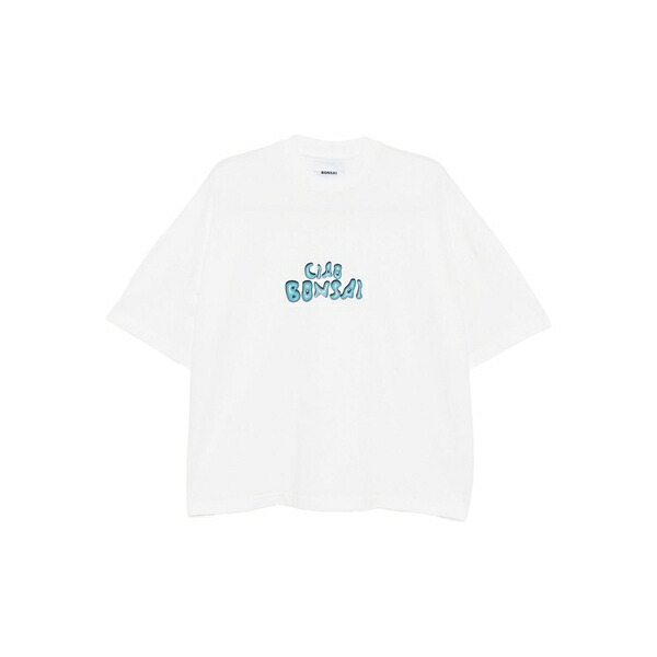 ボンサイ メンズ Tシャツ トップス Ciao t-shirt White｜asty