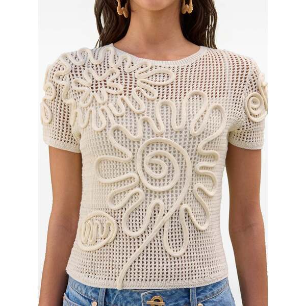 カルトガイア レディース Tシャツ トップス Ileana top White｜asty