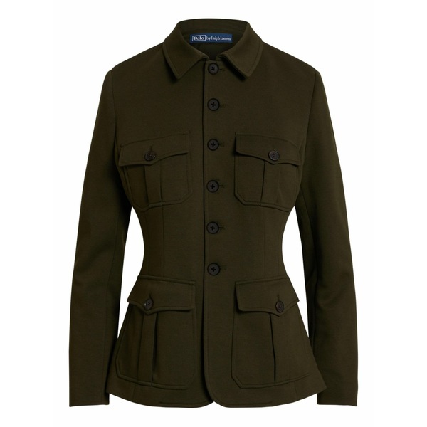 ラルフローレン レディース ジャケット＆ブルゾン アウター Buttoned pocket jacket Green｜asty