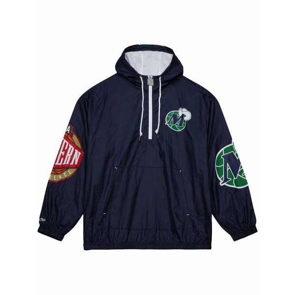 ミッチェル&ネス メンズ ジャケット&ブルゾン アウター Dallas mavericks team 2.0 jacket Blue|asty