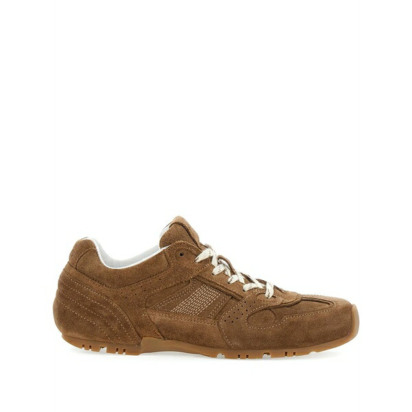 アロハス レディース スニーカー シューズ Suede sneakers Brown|asty