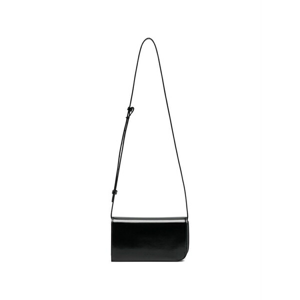ジャクエムス メンズ ショルダーバッグ 御徒面子 Curvo shoulder bag Black