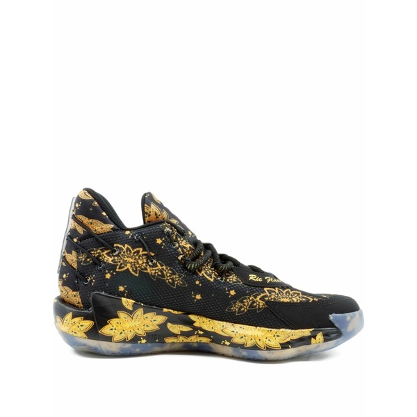 アディダス レディース スニーカー シューズ Dame 7 floral sneakers Black