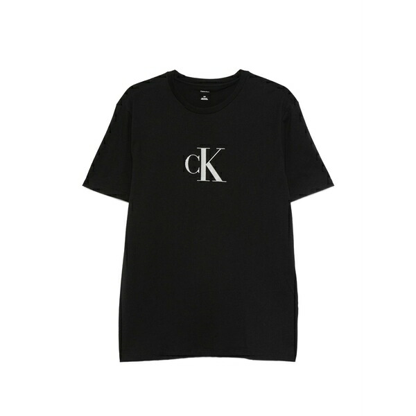 カルバンクライン メンズ プルオーバー トップス Logo t-shirt Black
