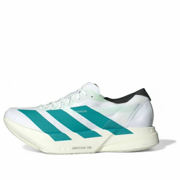 adidas アディダス メンズ スニーカー 【adidas Adizero Adios Pro 4 \u0027Cloud White Pure Teal\u0027 JR1267】  大いさ US_M_14.5 スニーカー-メンズ靴-靴