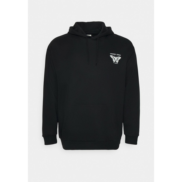 ユアターン レディース 正規取扱店 当店限定販売 パーカー スウェットシャツ アウター Sweatshirt black UNISEX -