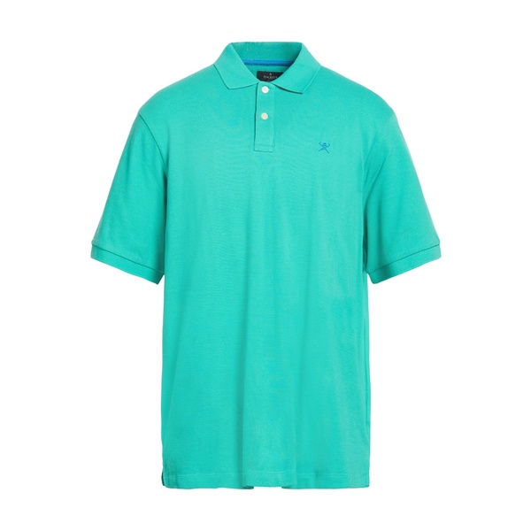 【送料無料】 ハケット メンズ Tシャツ トップス Polo shirts Green|asty