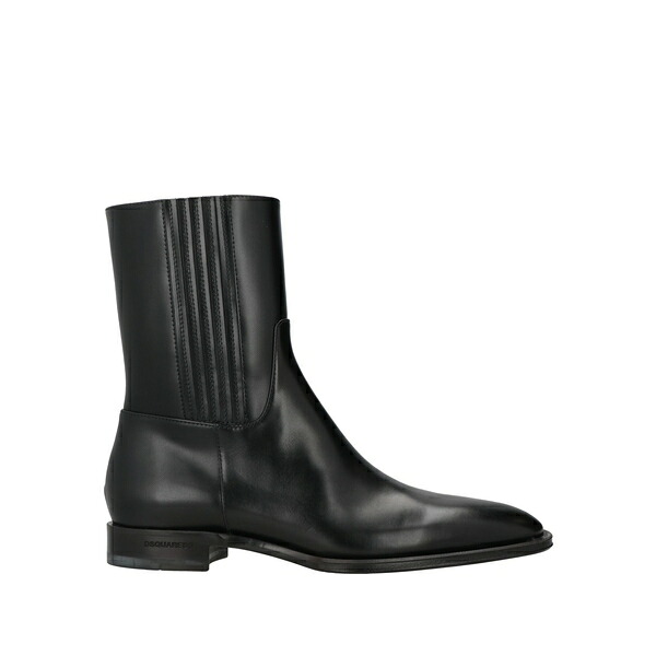 【貨物輸送無料】 ディースクエアード メンズ ブーツ シューズ Boots Black