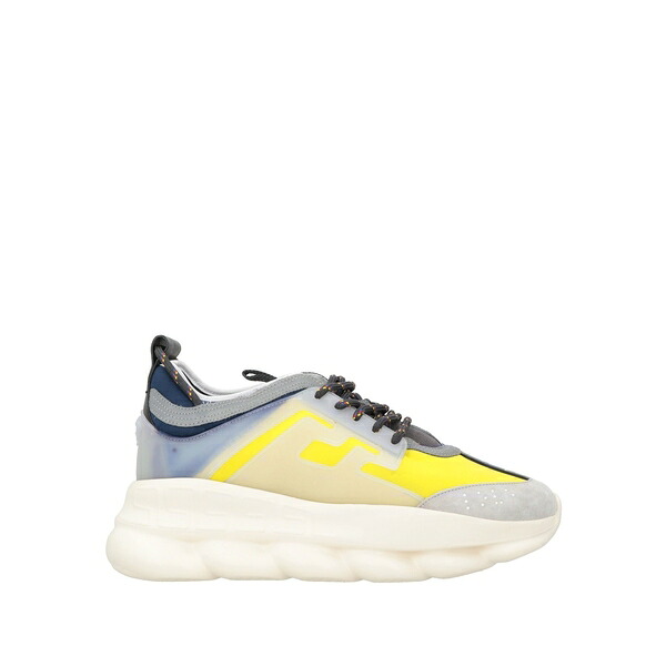【貨物輸送無料】 ヴェルサーチ メンズ スニーカー シューズ Sneakers Yellow