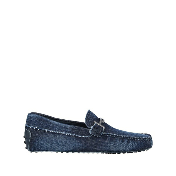 【貨物輸送無料】 トッズ メンズ スリッポン・ローファー シューズ Loafers Blue