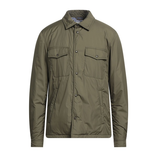 【貨物輸送無料】 羊毛 金持ち メンズ 上衣＆上衣 アウター Jackets Green