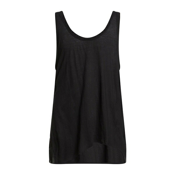 【貨物輸送無料】 リックオウエンス メンズ プルオーバー トップス Tank tops Black