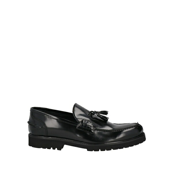 【貨物輸送無料】 青色ノ ヴェッリ メンズ スリッポン・ローファー シューズ Loafers Black