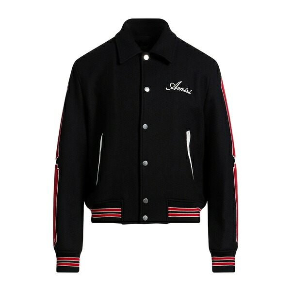 【貨物輸送無料】 アミリ メンズ 上衣＆上衣 アウター Jackets Black