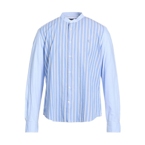 【送料無料】 ハーモント & ブレイン メンズ シャツ トップス Shirts Azure|asty
