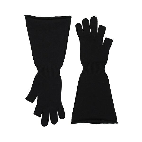 【貨物輸送無料】 リックオウエンス メンズ グローブ 付属物 Gloves Black