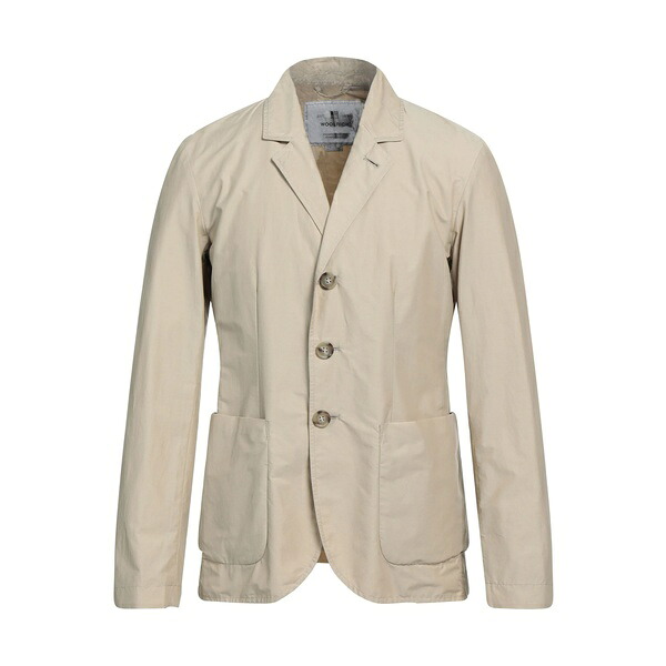 【送料無料】 ウール リッチ メンズ ジャケット&ブルゾン アウター Blazers Beige|asty
