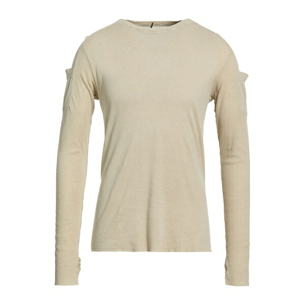 【貨物輸送無料】 マスナダ メンズ ティーシャツ トップス T-shirts Beige メンズファッション-Tシャツ・カットソー