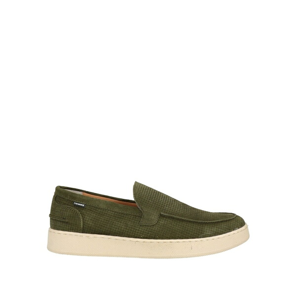 【貨物輸送無料】 ダニエレ アレッサンドリー二 メンズ スリッポン・ローファー シューズ Loafers Green