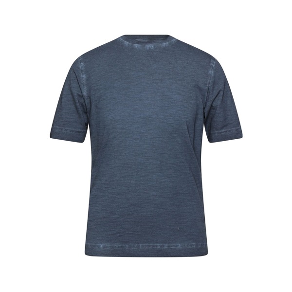 【送料無料】 アルファス テューディオ メンズ Tシャツ トップス T-shirts Blue|asty