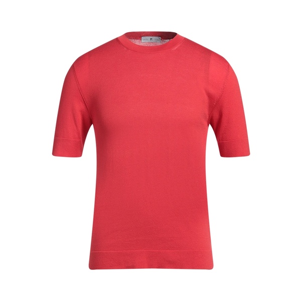 【送料無料】 PTトリノ メンズ ニット&セーター アウター Sweaters Red｜asty