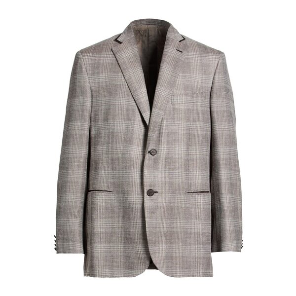 【貨物輸送無料】 ブリオーニ メンズ 上衣＆上衣 アウター Blazers Grey