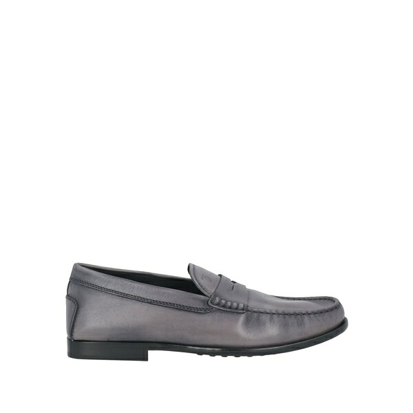 【貨物輸送無料】 トッズ メンズ スリッポン・ローファー シューズ Loafers Grey